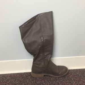 Knew High Brown Boots